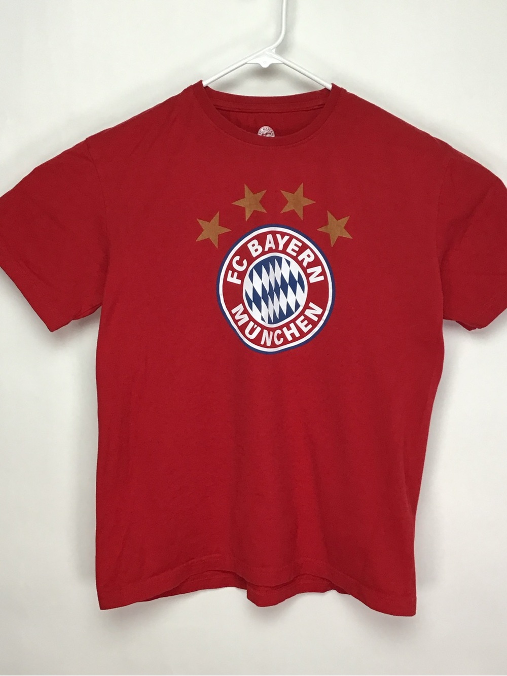 FC Bayern Munchen Bundesliga Munich soccer men’s short sleeve tee shirt large